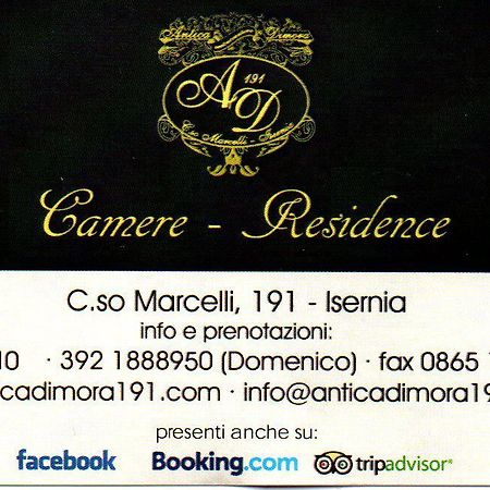 Hôtel Antica Dimora 191 à Isernia Extérieur photo