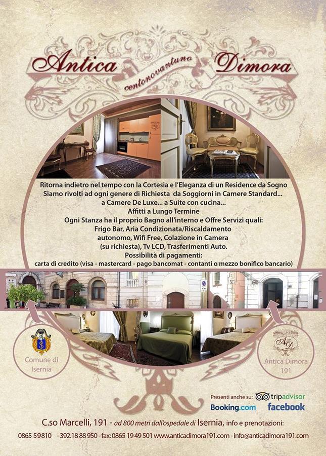 Hôtel Antica Dimora 191 à Isernia Extérieur photo